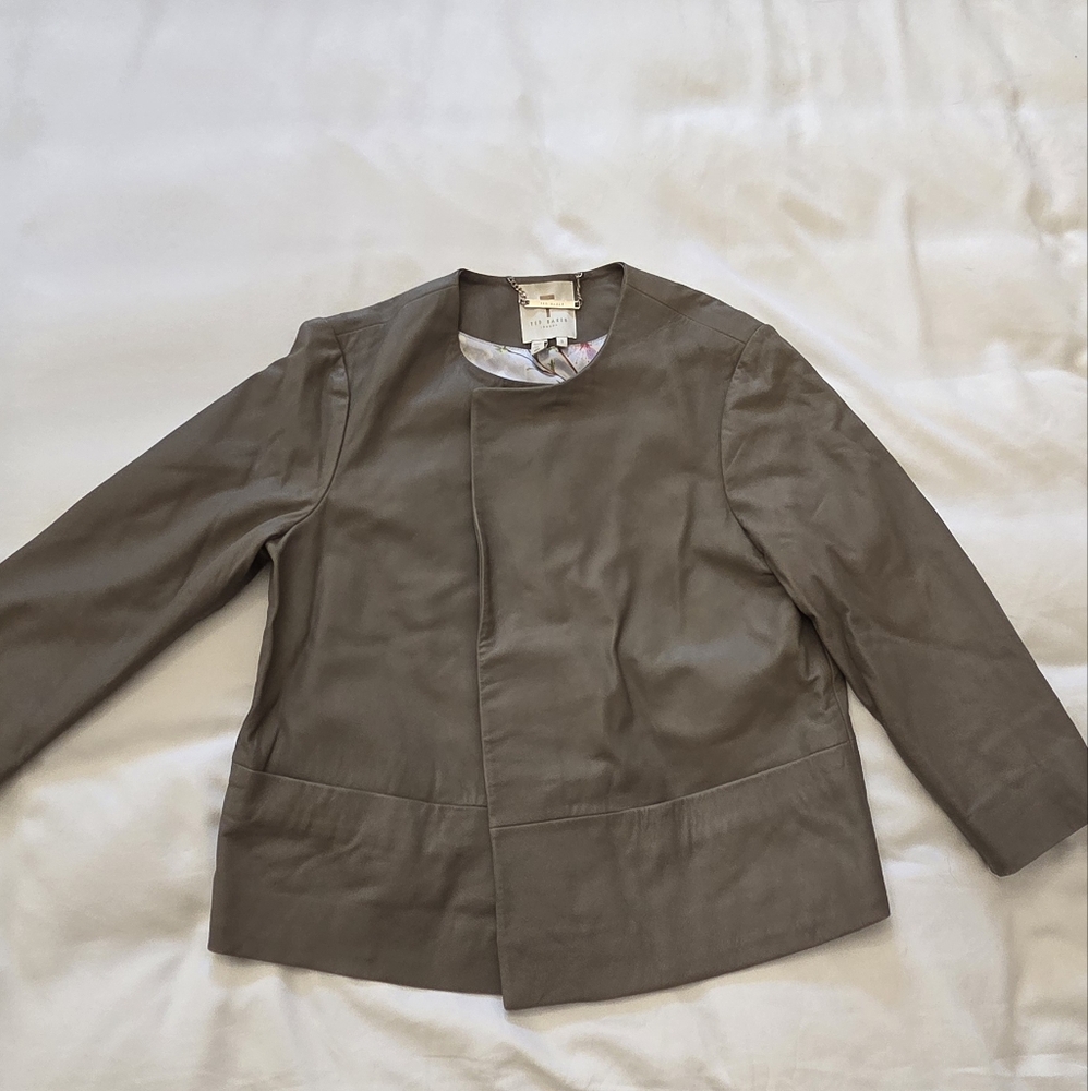 Ted Baker Rennay Leather Jacket